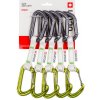 Expresky Ocun Hawk QD Combi Bio-Dyn-Ring 15 mm 10 cm 5-pack - green
