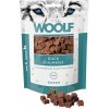 WOOLF pochúťka pre psov : kocky z kačacieho mäsa - 100g