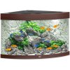 Juwel Trigon 190 LED akvarijný set rohový tmavo hnedý 985 x 70 x 60 cm 190 l