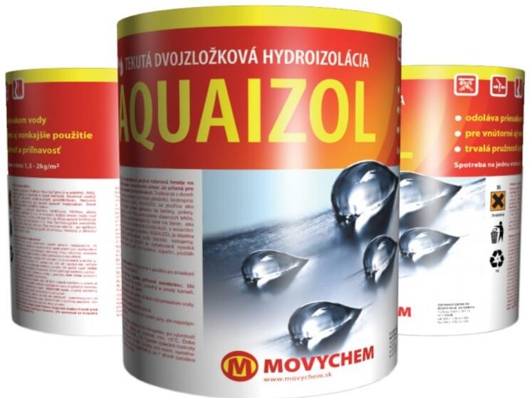 Primachem Tekutá lepenka Aquaizol - dvojzložková hydroizolácia 8kg