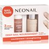 NeoNail Nail Care Set Step 1 Protein Shot posilňujúci lak pre slabé a poškodené nechty 7,2 ml + Step 2 Overnight Repair vyživujúce sérum na ruky a nechty 6,5 ml