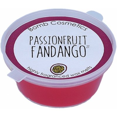 Bomb Cosmetics Passionfruit Fandango - vosk s vôňou marakuje na aromaterapiu v poháriku 35 g