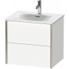 Duravit Viu skrinka 61x48x55.7 cm závesné pod umývadlo biela XV41320B118