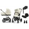 Cybex Balios S Lux 3v1 Seashell Beige Bundle set M Hlboká vanička