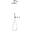Imex GTT054 TIBET termostatický podomietkový sprchový set chróm
