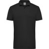 James & Nicholson Polokošile JN 830, krátký rukáv, pánská COT02083000214-black Černá 4XL