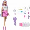 Barbie s dúhovými vlasmi a trblietavým stylingom 0194735340026