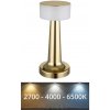 Globo | Globo 58447M - LED Stmievateľná dotyková stolná lampa ANGELIKA LED/1W/3,7V zlatá | GL7708