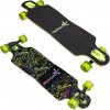 Muuwmi Longboard Compact ABEC 7 NEON so svietiacimi kolieskami