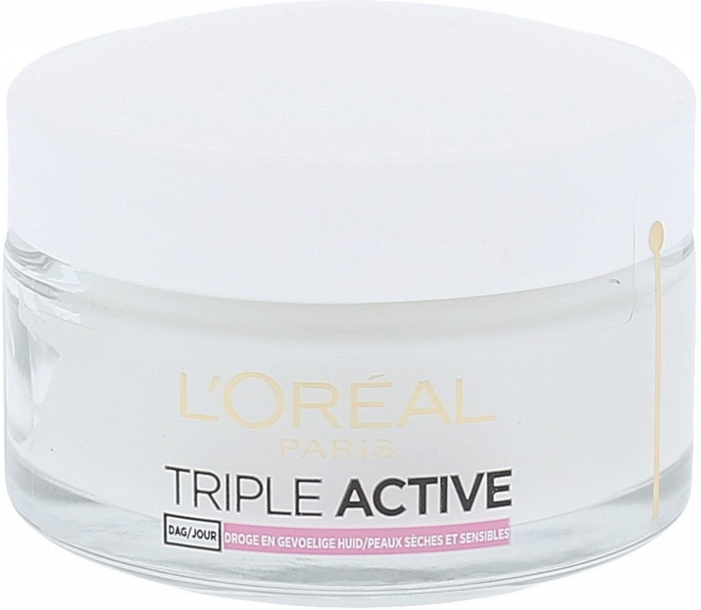 L\'Oréal Triple Active Day Multi-Protection Moisturizer denný hydratačný krém pre normálnu až zmiešanú pleť 50 ml