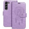 Puzdro Mezzo Book Samsung Galaxy S23 5G, vzor dreamcatcher - fialové