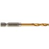 MILWAUKEE Vrták do kovu RED HEX SHOCKWAVE HSS-G TiN o 4,5 mm 48894710
