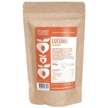 Dragon superfoods Lucuma prášok Bio Raw 200 g