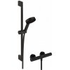 Hansgrohe Pulsify Select S - Sprchový set s termostatom, 3 prúdy, EcoSmart, matná čierna - 24262670