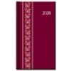 Diár 2026 MINI FOLK, A6, týždenný, červený, 144 listov, 80 x 140mm