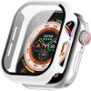 VSETKONAMOBIL 87159 PC FULL COVER Plastový kryt so sklom pre Apple Watch 10 42mm biely