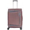 Cestovní kufr HIGHBURY Kepler HBY-0172/3-M - vínová/šedá - 63 L + 15% EXPANDER