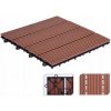 Progarden Dlaždice terasové polywood KO-X64000010 sada 6 ks