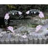 Číré poďakovanie pre rodičov - Ruže a biele detaily 6 - 45cm 17402
