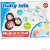 BabyMix Kolotoč Zvieratká do drevenej cestovnej postieľky
