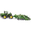 Siku 1856 FARMER Traktor John Deere 9630 s bránami Amazone Centaur 1:87