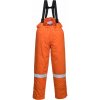 Portwest FR58 Nehorľavé antistatické nohavice na traky Winter Salopettes, Veľkosť S, Farba Orange