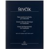MS Škola smyčcové techniky pro violoncello op. 2, sešit I a II - Otakar Ševčík