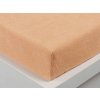 XPOSE® Froté plachta Exclusive - marhuľová 180x200 cm, Froté