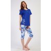 Dámske modré pyžamo Vienetta Secret JULIE