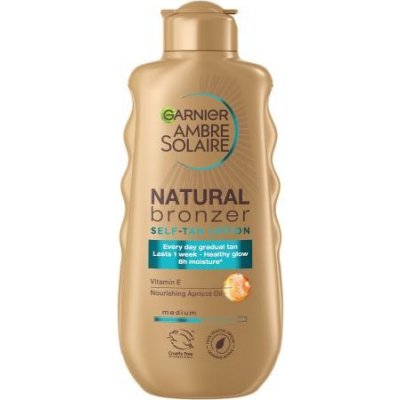 Garnier Ambre Solaire Natural Bronzer Self-Tan Lotion samoopaľovacie mlieko 200 ml unisex