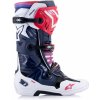 Boty TECH 10 SUPERVENTED, ALPINESTARS, perforované (tmavě modrá/bílá/červená/fialová, vel. 42)