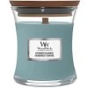 WoodWick Evergreen Cashmere vonná sviečka s dreveným knôtom 85 g