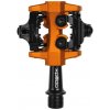 Pedále Xpedo Clipless CXR XMF10AC čierno oranžové