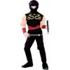 Dětský kostým na karneval Ninja, 110-120 cm