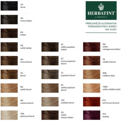 Herbatint permanentná farba na vlasy švédska blond 10C 150 ml