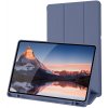 Techsuit Flex Trifold ochranné puzdro (s držiakom na pero) - Samsung Galaxy Tab S6 Lite (2020/2022/2024) - Fialová