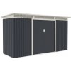 Záhradný domček G21 GRAH 483 - 340 x 142 cm, antracitový 6390091