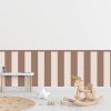 PIPPER. Textilná samolepiaca tapeta - Obdĺžnik - Hnedá farba Farba: Kombinácia, Veľkosť: 80 cm