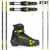Bežkový set FISCHER Twin Skin Superior Medium so stúpacím pásom + obuv Fischer RC3 + palice