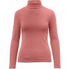 Tričko s dlhým rukávom s.Oliver, RL T-SHIRT LONG SLEEVE POLO NECK NOOS ružová 38