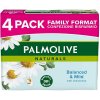PALMOLIVE Naturals s výťažkami harmančeka 4 × 90 g
