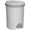 Odpadkový koš, šedá, pedálový, plastový, 15 l, CURVER 175922 (UCPE15LU)
