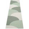 Pappelina Koberec HILL Army/Misty Mint/Fossil Grey – vojenský zelený, veľkosť koberca 70 x 270 cm