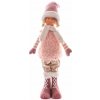 Dekorácia MagicHome Vianoce, Chlapec, ružový, 75 cm