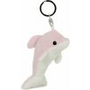 Prívesok na kľúče Plyšový delfín 8 cm