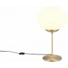 TRIO 563100108 FOMENTO stolná lampička V520mm 1xE27 mosadz matná, biela