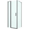 Súprava sprchové dvere Oltens Verdal 21203300, stena sprchovacieho kúta Oltens Hallan 22100300