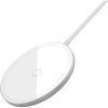 Baseus WXJK-F02 Simple Mini Magnetic Bezdrátová Nabíječka White