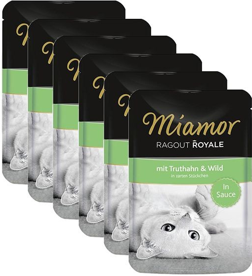 MIAMOR Ragout Royal morka a zverina v omáčke 6 x 100 g