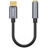 Baseus CATL54-0G Káblová Redukcia z USB-C na 3.5mm Audio Jack L54 (female) Deep Grey
